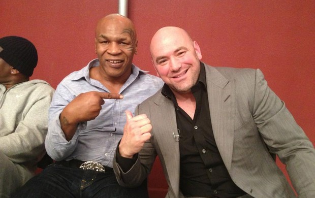 Dana White e Mike Tyson (Foto: Reprodução / Twitter)