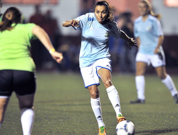 Marta, Amistoso são Paulo, Copa das Confederações (Foto: Agência AFP)