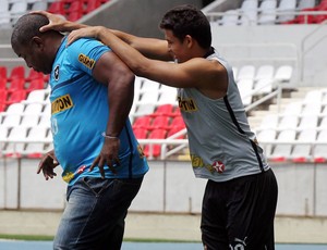 Elkeson treino Botafogo (Foto: Cezar Loureiro / Agência o Globo)