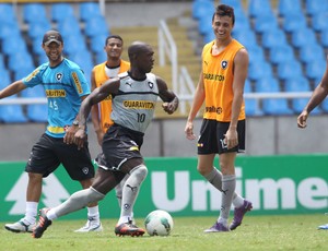 Seedorf treino Botafogo (Foto: Cezar Loureiro / Agência o Globo)