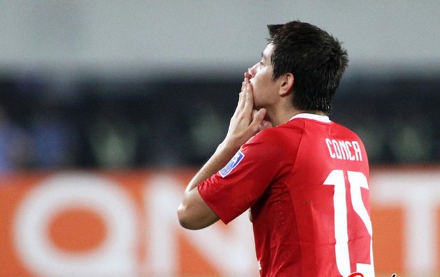 COnca Guangzhou x Al Ittihad (Foto: Reprodução / Sina.com)