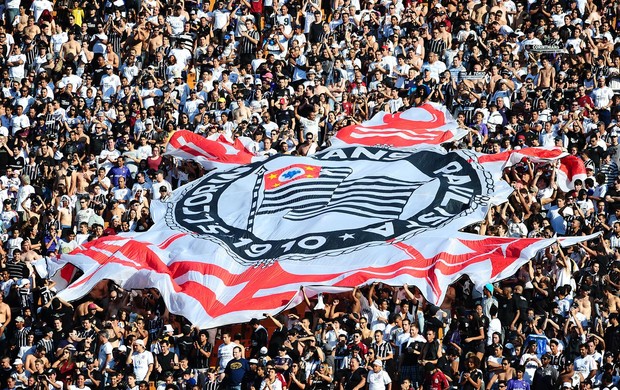 Torcida Corinthians atlético-mg (Foto: Marcos Ribolli / Globoesporte.com)