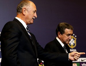 felipão scolari parreira coletiva brasil (Foto: Agência Reuters)