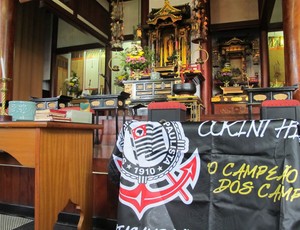 templo budista Corinthians (Foto: Daniel Romeu/Globoesporte.com)