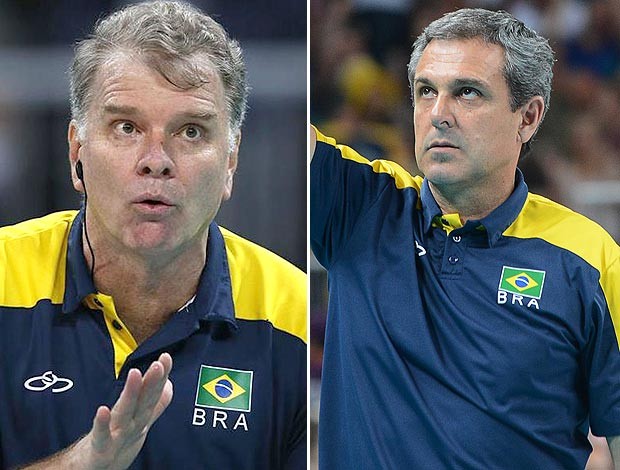 Bernardinho e Zé Roberto Guimarães, Vôlei (Foto: Agência Reuters)