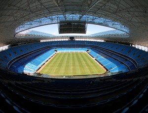 O evento de inauguração da Arena está estimado em aproximadamente R$ 20 milhões.  (Foto: Lucas Uebel / Grêmio, DVG)