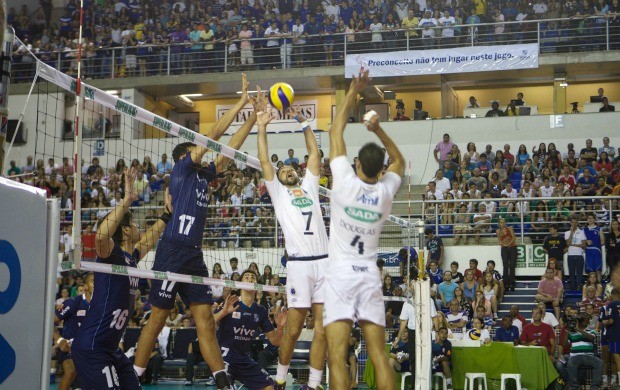 Cruzeiro e Minas Superliga de vôlei (Foto: Ronaldo Silveira / Divulgação Sada Cruzeiro)