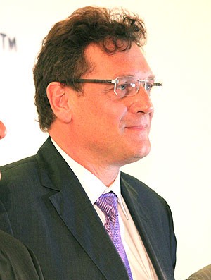 Jerome Valcke em evento da Copa 2014 (Foto: Fabrício Marques / Globoesporte.com)