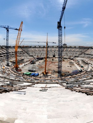 OBRAS OLIMPICAS MARACANÃ (Foto: André Durão/Globoesporte.com)