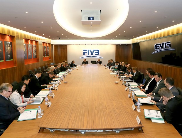 reunião de vôlei FIVB lausanne (Foto: Divulgação / FIVB)