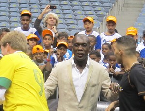 Seedorf - Panna - Maracanazinho (Foto: Fred Huber / Globoesporte.com)