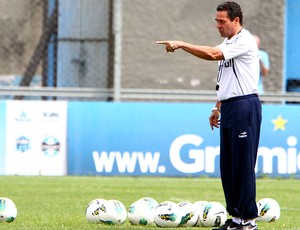 Luxemburgo no treino do Grêmio (Foto: Lucas Uebel / Grêmio FBPA)