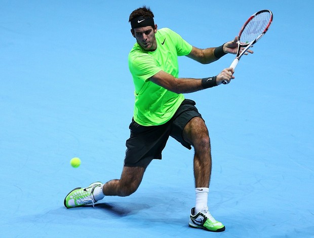 Juan Martín del Potro tênis Londres ATP Finals  (Foto: Getty Images)