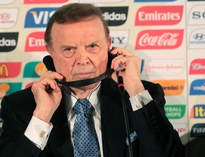 José Maria Marin coletiva Fifa Copa das Confederações (Foto: Eliária Andrade / Ag. O Globo)