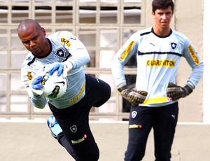 Jefferson treino botafogo (Foto: Jorge William / Agência o Globo)