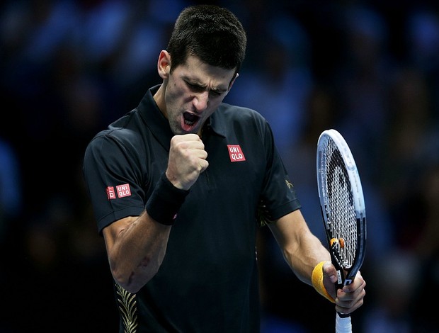 Novak Djokovic tênis Londres ATP Finals (Foto: Getty Images)