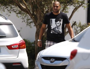 Adriano flamengo  (Foto: Marcos Tristão / Agência O Globo)