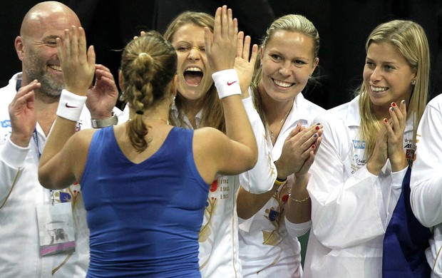 Petra Kvitova Fed Cup final tênis República Tcheca (Foto: Reuters)