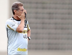 Oswaldo de Oliveira no treino do Botafogo (Foto: Alexandre Cassiano / Ag. O Globo)