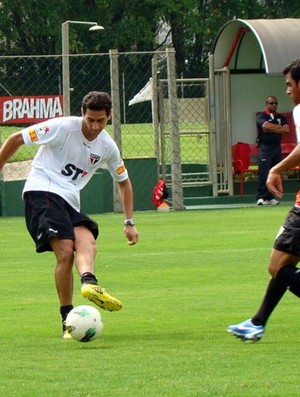 Ganso no treino do São Paulo (Foto: Site oficial do São Paulo FC)