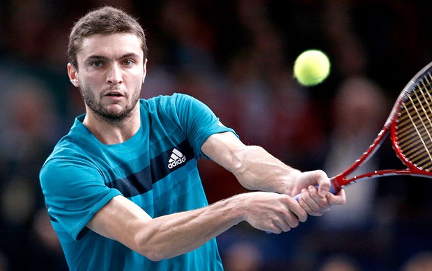 Gilles Simon tênis contra Tomas Berdych Master Paris (Foto: AP)