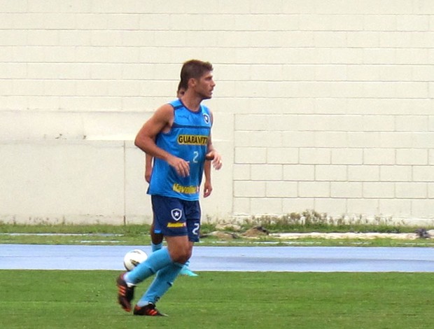 Fellype Gabriel no treino do Botafogo (Foto: Thales Soares / Globoesporte.com)