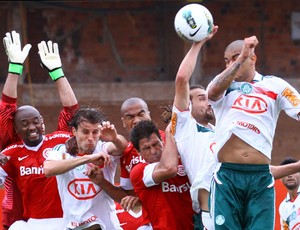 barcos Internacional X Palmeiras (Foto: Renan Olaz/Futura Press/Agência Estado)