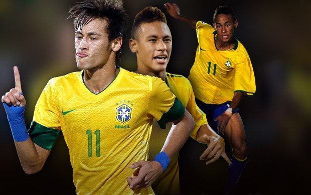 Carrossel_NEYMAR_EVOLUINDO_SELECAO - 2 (Foto: arte esporte)