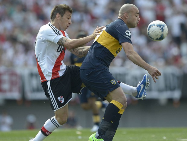 bottinell santiago silva boca juniors x river plate (Foto: AFP)