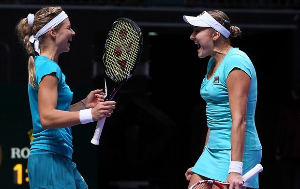 Maria Kirilenko tênis Nadia Petrova WTA Championship Istambul final  (Foto: Getty Images)