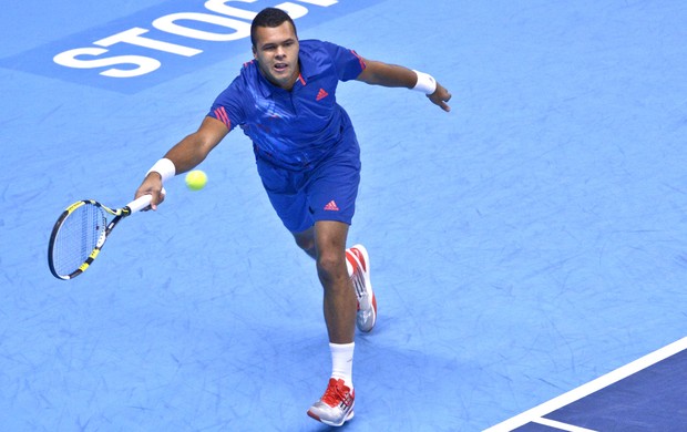 tenista francês Tsonga do ATP de Estocolmo- AP (Foto: Agência AP)