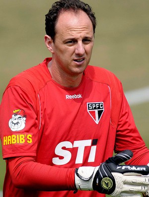 Rogerio Ceni no treino do São Paulo (Foto: Dorival Rosa / Vipcomm)