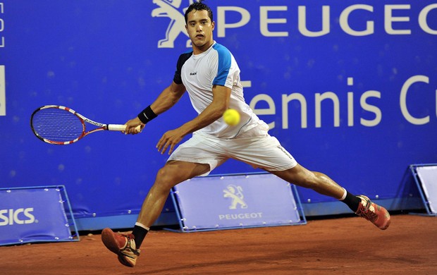 Fabiano de Paula tênis Rio de Janeiro Challenger 1r (Foto: Divulgação / João Pires)