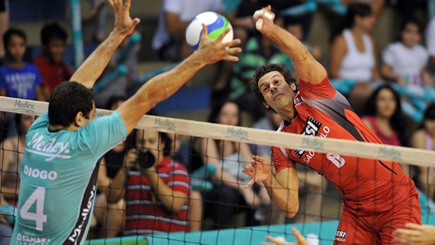 Lance do jogo entre Campinas e Sesi pela Copa São Paulo (Foto: Divulgação Medley/Campinas)