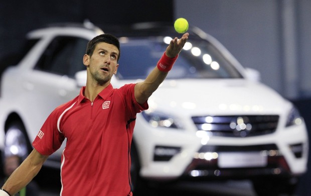 Novak Djokovic tênis Masters de Xangai (Foto: AP)