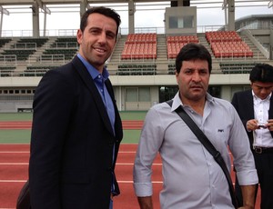 Edu Gaspar Corinthians, Kariya Japão (Foto: Mitsuo Kawasaki / TV Globo)