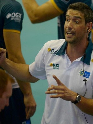 Marcelo Fronckowiak técnico de vôlei do Rio de Janeiro (Foto: Alexandre Loureiro/INOVAFOTO)