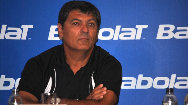 Toni Nadal - tio e técnico do Rafael Nadal (Foto: João Gabriel / Globoesporte.com)