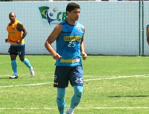 Renato no treino do Botafogo (Foto: Fred Huber / Globoesporte.com)