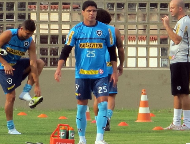 Treino do Botafogo, Renato (Foto: Thales Soares / Globoesporte.com)