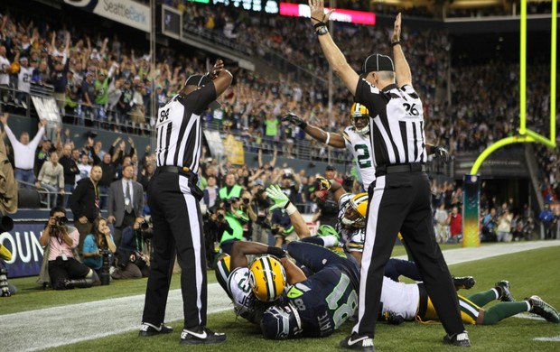 NFL Packers Seahawks futebol americano (Foto: Getty Images)