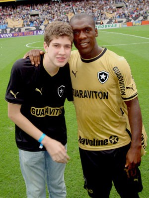 Daniel Alves e Seedorf, Botafogo (Foto: Arquivo Pessoal)