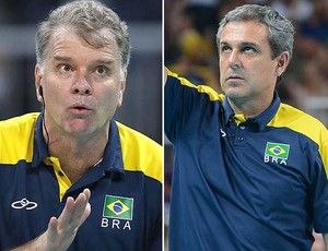 Bernardinho e Zé Roberto Guimarães, Vôlei (Foto: Agência Reuters)