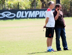 Dorival junior zinho flamengo treino (Foto: Fernando Azevedo / FlaImagem)