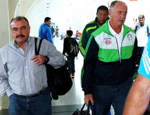 felipão e murtosa palmeiras desembarque (Foto: Helvio Romero / Agência Estado)