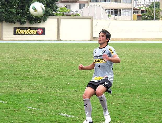 Lodeiro no treino do Botafogo (Foto: Thales Soares / Globoesporte.com)