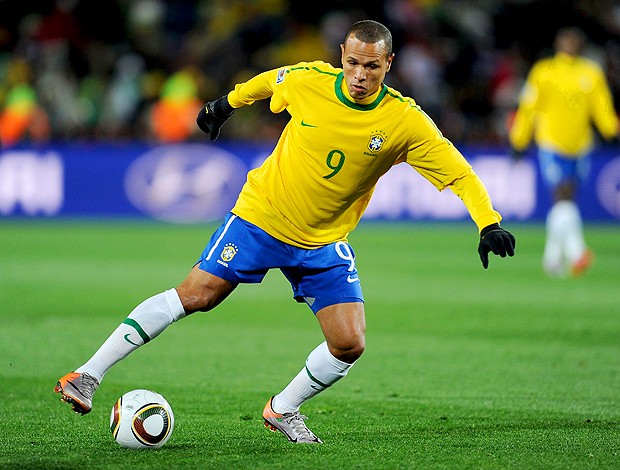 luis fabiano Brasil coreia do Norte (Foto: agência Getty Images)