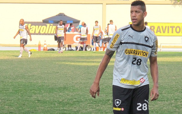 Antônio Carlos, Treino do Botafogo (Foto: Thales Soares / Globoesporte.com)