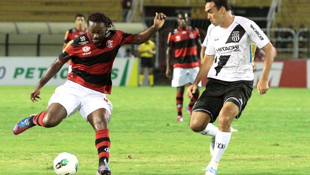 Flamengo x Ponte Preta, Vagner Love (Foto: Fernando Azevedo / Fla Imagem)