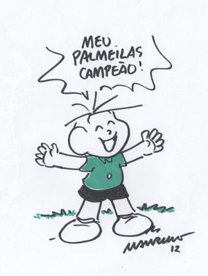 Cebolinha Palmeiras (Foto: Divulgação)